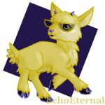  ambiguous_gender bovid caprine echoeternal eyewear eyewear_only fur glasses goat happy hooves horn ixi_(neopets) jumpstart_games low_res mammal neopet_(species) neopets nude prancing purple_hooves purple_horn purple_nose quadruped smile solo sunglasses sunglasses_only video_games yellow_body yellow_eyes yellow_fur 