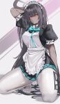  bannou_ippoutsukou blue_archive karin_(blue_archive) maid pantyhose tagme 