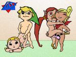  aryll legend_of_zelda link medli nintendo princess_zelda rito tetra the_wind_waker wdj 