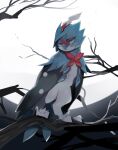  2017 ambiguous_gender avian beak bird decidueye digital_drawing_(artwork) digital_media_(artwork) feathers feral hi_res kazie-ru moon night nintendo pok&eacute;mon pok&eacute;mon_(species) shiny_pok&eacute;mon solo video_games white_body zuekrz 