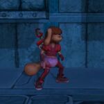  1:1 3d_(artwork) animated anthro boots canid canine canis clothing diaper digital_media_(artwork) domestic_dog flo_(overflo207) floppy_ears footwear gloves handwear high_framerate infantilism legwear long_ears low_res male mammal melee_weapon overflo207 patreon platformer short_playtime soldier solo stockings sword unity3d video_games warrior weapon 