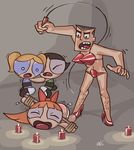  blossom bubbles buttercup powerpuff_girls professor_utonium 