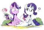  2020 ? being_watched blue_eyes cutie_mark earth_pony equid equine female feral friendship_is_magic grass group hair hi_res horn horse larger_female long_hair looking_at_another magnifying_glass mammal multicolored_hair my_little_pony nendo pictographics pinkie_pie_(mlp) plant pony purple_hair rarity_(mlp) signature size_difference smaller_female speech_bubble starlight_glimmer_(mlp) twilight_sparkle_(mlp) unicorn 