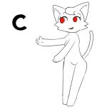  1:1 anonymous_artist codingcat domestic_cat felid feline felis female grace_(codingcat) low_res mammal solo suinmsg 