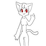  1:1 anonymous_artist codingcat domestic_cat felid feline felis female grace_(codingcat) mammal solo suinmsg 