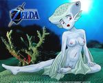  bbmbbf breasts female legend_of_zelda marine nintendo nude ocarina_of_time princess_ruto purple_eyes pussy the_legend_of_zelda unknown_artist video_games zora 