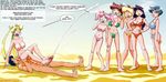  aino_minako ami_mizuno barefoot bikini bishoujo_senshi_sailor_moon chiba_mamoru chibi_usa cleavage cum feet footjob hino_rei kino_makoto makoto_kino mamoru_chiba minako_aino mizuno_ami nude rei_hino sailor_moon sirkowski swimsuit tsukino_usagi uncensored usagi_tsukino 