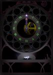  clock darkness glass_slipper highres matanonki no_humans symbolism 