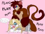  all_fours anthro baboon big_breasts big_butt big_ears big_hands bimbo_body bimbofication breasts bugs_bunny butt chris_(chrisbmonkey) chrisbmonkey crossgender cumming_together doggystyle duo ejaculation eyelashes eyeliner fangs female floor_sex from_behind_position furry furry_ass furry_breasts furry_ears furry_tail hair hair_between_eyes hair_bun hair_over_eye hair_over_shoulder hairy hairy_arms haplorhine huge_breasts huge_butt invalid_tag lagomorph laying_on_stomach leporid lips long_hair looney_tunes lying makeup male male/female mammal mandrill monkey monkey_tail muscular nipple_outline nipples old_world_monkey one_eye_obstructed open_mouth orgasm orgasm_face overweight pinned plump_ass primate prone_bone rabbit sex thick_ass thick_bottom_lip thick_lips tongue tongue_out warner_brothers 