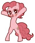  2013 blush cutie_mark earth_pony equid equine female friendship_is_magic hair happy horse long_hair mammal my_little_pony open_mouth open_smile pink_hair pinkie_pie_(mlp) pony simple_background smile solo umeguru 