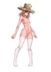  morinosuke moriya_suwako naked pussy thighhighs touhou 