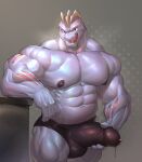  abs absurd_res anthro bodily_fluids bulge clothed clothing erection erection_under_clothing genital_fluids genital_outline genitals hi_res humanoid_genitalia humanoid_penis licking licking_lips machoke male muscular muscular_anthro muscular_male nintendo nipples pecs penis penis_outline pok&eacute;mon pok&eacute;mon_(species) precum precum_through_clothing solo tongue tongue_out underwear video_games vorusuarts wet wet_clothing 