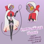  1:1 animal_humanoid arthropod arthropod_humanoid female hazbin_hotel hi_res humanoid insect insect_humanoid kk_groover_(artist) lepidopteran lepidopteran_humanoid moth_humanoid vaggie_(vivzmind) vivziepop_fanart 