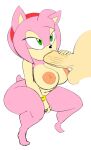  amy_rose anthro areola balls big_breasts breasts duo erect_nipples erection eulipotyphlan fellatio female genitals hedgehog hi_res huge_breasts male male/female mammal masturbation nipples oral penile penis sex solo_focus sonic_the_hedgehog_(series) thecon vaginal vaginal_masturbation 