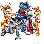  blinx blinx_the_time_sweeper bubsy guido_anchovy samurai_pizza_cats sly_cooper star_fox 