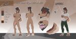  absurd_res anthro balls beard canid canine canis clothing facial_hair fur genitals hair hi_res humanoid_genitalia humanoid_penis male mammal model_sheet nude penis solo tongue wolf zecho 