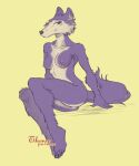  2021 5_fingers 5_toes anthro areola beastars black_nose breasts butt canid canine canis countershade_butt countershade_face countershade_legs countershade_torso countershading feet female fingers fur genitals grey_body grey_fur humanoid_feet humanoid_hands inner_ear_fluff juno_(beastars) looking_at_viewer mammal multicolored_body multicolored_fur nipples nude pinup pose pussy signature sitting smile solo tan_body tan_countershading tan_fur thorso_the_vile toes tuft two_tone_body two_tone_fur wolf 