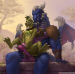  activision anthro balls bodily_fluids bubba_(spyro) conditional_dnp danza dragon duo frottage genital_fluids genitals hi_res humanoid_genitalia humanoid_penis invalid_tag male male/male patreon penis precum rosco ruins sex sitting_on_penis size_difference spyro_the_dragon video_games western 