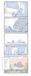  ! anthro blush comic duo gift goo_creature grimer hi_res japanese_text kirlia magami_tobazu marshtomp nintendo pok&eacute;mon pok&eacute;mon_(species) text video_games 