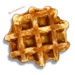  artist_name commentary_request food food_focus highres mitomaton no_humans original pastry realistic simple_background still_life sweets waffle white_background 