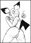  anthro female nintendo pichu pok&eacute;mon pok&eacute;mon_(species) reddragonkan solo video_games 