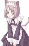  animal_ears cat_ears long_sleeves maid nyaou original solo 