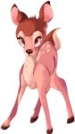  2021 bambi bambi_(film) brown_body brown_fur cervid disney feral fur hi_res hooves looking_at_viewer mammal simple_background solo tohupo white_background 
