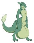  animal_genitalia anthro balls big_(disambiguation) big_balls big_penis claws fantasy fully_sheathed genitals hanging_(disambiguation) hi_res huge_balls hyper hyper_balls hyper_genitalia male narusewolf nude paws penis pose sergal sheath shy slim smile solo 