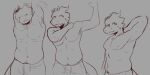  anthro dragon hi_res lithiumred male shirtless slightly_chubby solo topless_male vox_(lithiumred) 