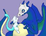  blue_body blue_skin charizard colored duo female fur fusion hatiimiga larger_male legendary_pok&eacute;mon low_res lunamew male mask mew mewtwo nintendo pok&eacute;mon pok&eacute;mon_(species) pok&eacute;mon_fusion purple_eyes size_difference skull_mask smaller_female video_games white_body white_fur 