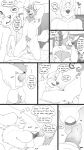  absurd_res anthro armpit_hair ass_to_mouth bed blush bodily_fluids body_hair canid canine canis cliff_(unpopularwolf) comic cum dialogue duo elliot_(unpopularwolf) facial_hair father father_and_child father_and_son furniture genital_fluids genitals hi_res incest_(lore) licking male male/male mammal nipples nude oral parent parent_and_child penile penis penis_lick pubes sex sniffing son stretching tongue tongue_out unpopularwolf wolf 