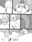  anal anthro anus balls big_breasts big_dom_small_sub breasts canid canine clothing comic corset deep_rimming dialogue duo equid equine freckles_(artist) gaping gaping_anus genitals girly gloves gynomorph gynomorph/male gynomorph_penetrating gynomorph_penetrating_male handwear hat headgear headwear horse humanoid_genitalia humanoid_penis intersex intersex/male intersex_penetrating intersex_penetrating_male juniper leather leather_clothing leather_gloves leather_handwear lidded_eyes lingerie long_tongue looking_at_viewer looking_pleasured male male_penetrated mammal monochrome muscular muscular_gynomorph muscular_intersex oral penetration penis perineum receiving_pov rimming sex size_difference speech_bubble tongue tongue_out topwear 