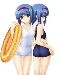  ass cameltoe key little_busters! na-ga nishizono_midori nishizono_mio school_swimsuit swimsuits 