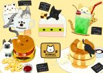  animal cake cat cherry drink food fruit ice_cream lilac_(pfeasy) nobody original 