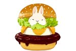  animal food lilac_(pfeasy) nobody original rabbit waifu2x white 