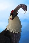  2018 2:3 absurd_res accipitrid accipitriform altairxxx ambiguous_gender ambiguous_pred ambiguous_prey anthro avian beak bird black_beak black_body black_feathers black_scales blush colored digital_media_(artwork) eagle eye_markings feathered_wings feathers feral feral_pred feral_prey forked_tongue grey_body grey_scales hi_res male_(lore) markings multicolored_body multicolored_feathers multicolored_scales open_beak open_mouth oral_vore purple_body purple_feathers purple_markings python red_eyes reptile sanya_(banterghost) scales scalie shade_nocturnus shaded simple_background snake soft_vore solo swallowing tongue tongue_out vore white_background white_body white_feathers white_tongue wings 