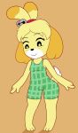  absurd_res animal_crossing anthro canid canine clothing female hi_res isabelle_(animal_crossing) kamikiller mammal nintendo solo swimwear video_games 