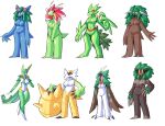  anthro anthrofied blue_body breasts brown_body chesnaught decidueye female genitals green_body group inget meganium nintendo nude pok&eacute;mon pok&eacute;mon_(species) pussy rillaboom sceptile serperior torterra venusaur video_games 