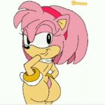  aka amy_rose animated anthro butt edit female jiggle lilmansa low_res male male/female neptile solo sonic_the_hedgehog_(series) 