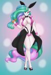  anthro anthrofied big_breasts breasts equid equine female friendship_is_magic hasbro hi_res horn mammal my_little_pony nipple_outline pia-sama princess_celestia_(mlp) solo white_body wide_hips winged_unicorn wings 