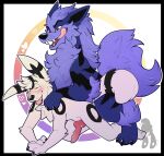  &lt;3 abdominal_bulge absurd_res all_fours anal anthro anthro_on_feral anthro_penetrated arcanine bestiality big_dom_small_sub blush chest_tuft dakota_(baito) doggystyle duo eeveelution erection eye_roll fan_character feral feral_penetrating feral_penetrating_anthro fluffy fluffy_tail from_behind_position head_tuft hi_res knot male male/male nail nintendo open_mouth paws penetration pok&eacute;mon pok&eacute;mon_(species) sex size_difference tagme teeth tongue tongue_out tuft umbreon video_games yiffy1234 