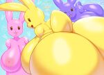  absurd_res anthro big_breasts big_butt bodily_fluids breasts butt candy dessert easter female food group hi_res holidays huge_butt inverted_nipples lagomorph looking_at_viewer mammal marshmallow nipples peeps presenting presenting_hindquarters side_boob walter_sache 