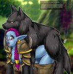  bestiality breasts monster sex troll warcraft wolf worg world_of_warcraft 