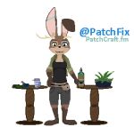  alcohol animated anthro bartender beverage digital_media_(artwork) female horn jackalope lagomorph low_res mammal patchcraft patchfix_fox_(artist) pixel_(artwork) pixel_animation short_playtime slice_of_life solo sprite sprite_animation 