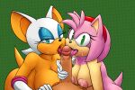 &lt;3 &lt;3_eyes amy_rose animal_humanoid anonymous anthro big_breasts big_penis bodily_fluids breasts chiropteran clothing double_fellatio double_oral erection eulipotyphlan eyelashes eyeshadow faceless_male fellatio female genitals gloves group handwear hedgehog hi_res human human_on_anthro humanoid humanoid_on_anthro interspecies jammiez jamz makeup male mammal mammal_humanoid offscreen_character oral penile penis rouge_the_bat saliva saliva_on_penis sex short_stack simple_background sonic_the_hedgehog_(series) sr sweat 