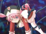  luvriel makai_tenshi_jibril pink_hair tentacle thighhighs 