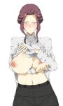  breasts mirelia_q_melromarc pantyhose sweater tate_no_yuusha_no_nariagari 