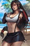  cleavage final_fantasy final_fantasy_vii norman_de_mesa tifa_lockhart 