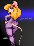  2012 anthro chip_&#039;n_dale_rescue_rangers chip_n&#039;death clothing disney eyeshadow female gadget_hackwrench hair lipstick looking_back makeup mammal mouse murid murine rodent solo 