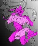  2021 abs anthro beastars bottomwear bulge canid canine canis clothed clothing coiling duo erection erection_under_clothing eyelashes female feral footwear forked_tongue genital_outline gradient_background grey_background hat headgear headwear hi_res kneeling legoshi_(beastars) male mammal muscular muscular_anthro muscular_male navel open_mouth pants penis_outline pit_viper raised_clothing raised_shirt raised_topwear rattlesnake reptile rokume_(beastars) sandals scalie shirt simple_background snake tongue tongue_out topwear translucent viper wolf yuzuki_fang111 